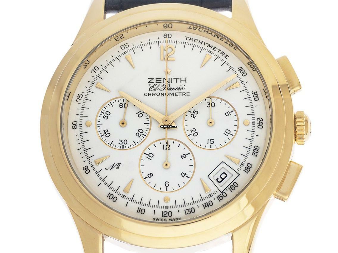  Zenith El Primero Chronograph Ref.30.1250.400 1995 Full Set sehr Gut Vintage </h1> 
