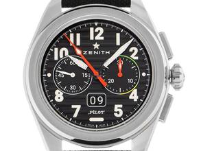Thumbnail von Zenith Pilot Big Date Flyback Ref.03.4000.3652/21.I001 2024 Full Set Ungetragen