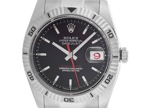  Rolex Datejust Turn-O-Graph Turn-O-Graph Red Date Ref.116264 2005 Box&Beschreibung sehr gut Vintage  