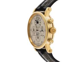 Thumbnail von Chronoswiss Kairos Chronograph Ref. CH7221 1990 Full Set wie Neu Vintage </h1>