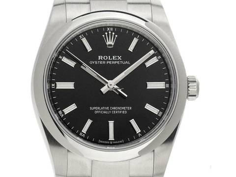  Rolex Oyster Perpetual 34 Ref.124200 2025 Full Set Ungetragen </h1> 