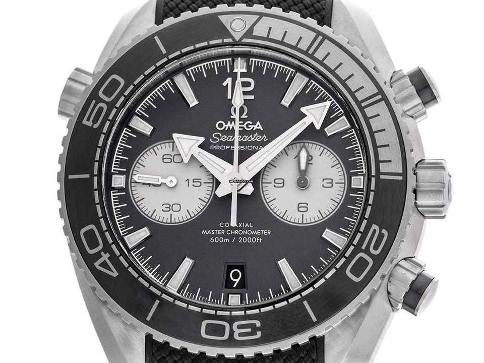  Omega Seamaster Planet Ocean Chronograph 600m Ref.215.32.46.51.01.004 2024 Full Set Ungetragen 