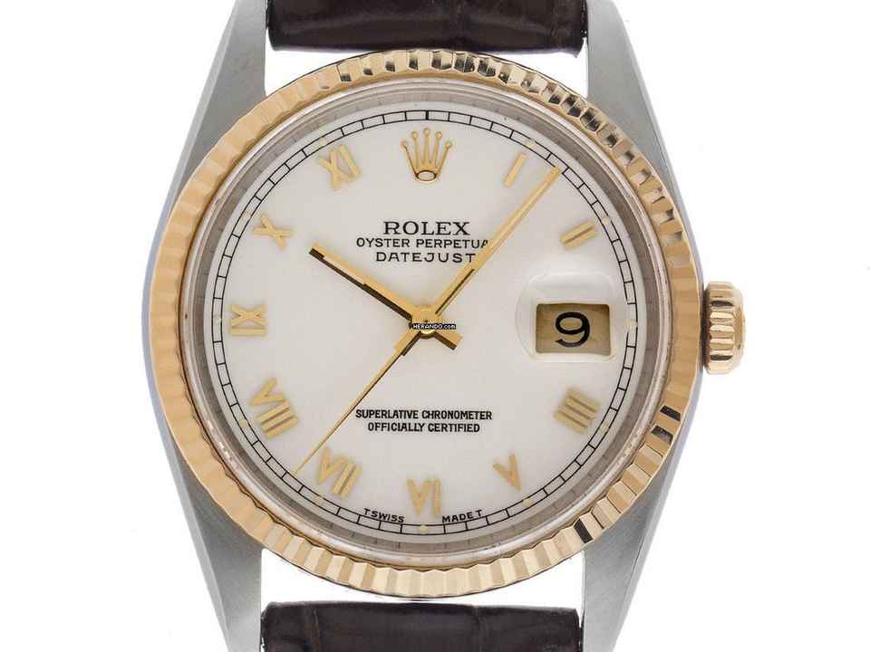  Rolex Datejust 36 Ref.16233 1991 Box&Beschreibung sehr gut Vintage </h1> 
