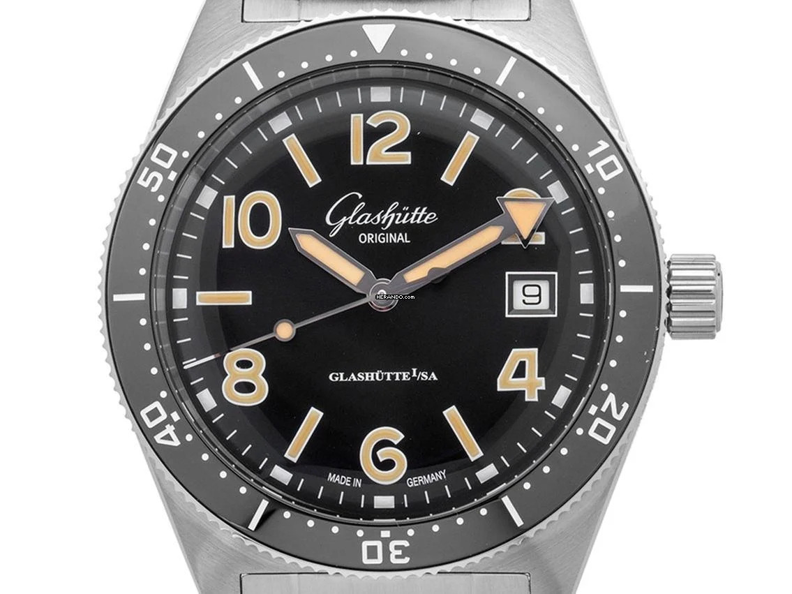  Glashütte Original SeaQ Ref.1-39-11-06-80-70 2023 Full Set wie Neu  