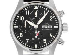 Thumbnail von IWC Fliegeruhr Chronograph Pilot´s Watch Chronograph Ref.IW378001 2024 Full Set Ungetragen