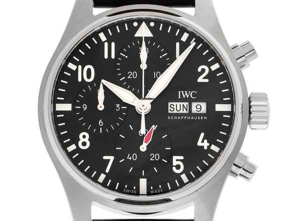  IWC Fliegeruhr Chronograph Pilot´s Watch Chronograph Ref.IW378001 2024 Full Set Ungetragen 