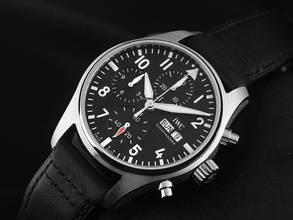 Thumbnail von IWC Fliegeruhr Chronograph Pilot´s Watch Chronograph Ref.IW378001 2024 Full Set Ungetragen