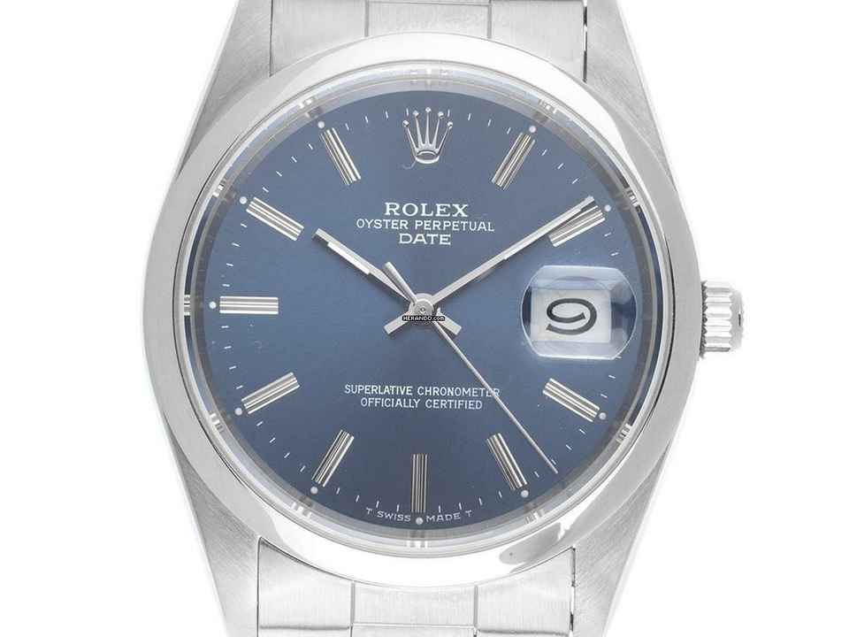  Rolex Oyster Perpetual Date Ref.15200 1993 Full Set sehr gut Vintage </h1> 