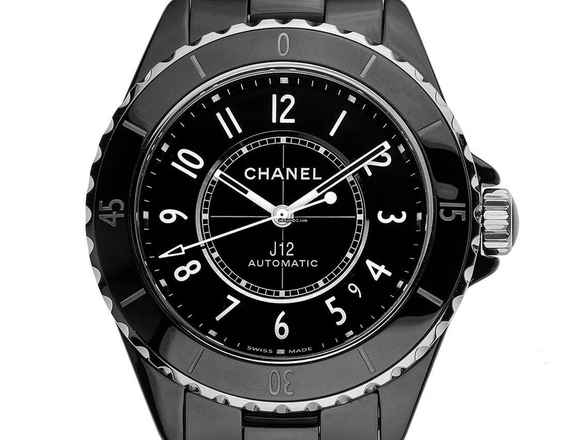  Chanel J12 Keramik Black Ref.H5697 2025 Full Set Ungetragen 