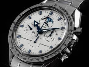 Thumbnail von Omega Speedmaster Professional Moonwatch Moonphase Ref.3575.20.00 1999 Full Set wie Neu Vintage </h1>