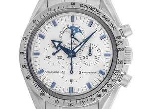 Thumbnail von Omega Speedmaster Professional Moonwatch Moonphase Ref.3575.20.00 1999 Full Set wie Neu Vintage </h1>