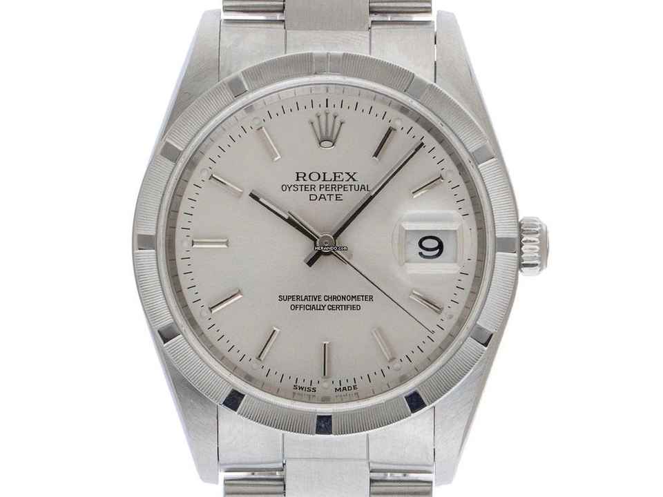  Rolex Oyster Perpetual Date Ref.15210 2002 Box&Beschreibug gut Vintage 