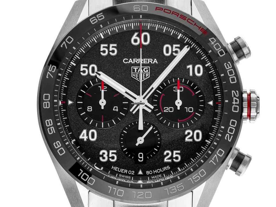  TAG Heuer Carrera Porsche Chronograph Special Edition Ref.CBN2A1F.BA0643 2025 Full Set Ungetragen  
