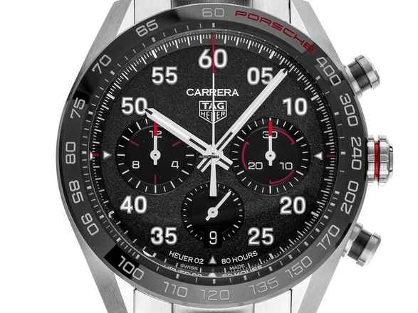  TAG Heuer Carrera Porsche Chronograph Special Edition Ref.CBN2A1F.BA0643 2025 Full Set Ungetragen  