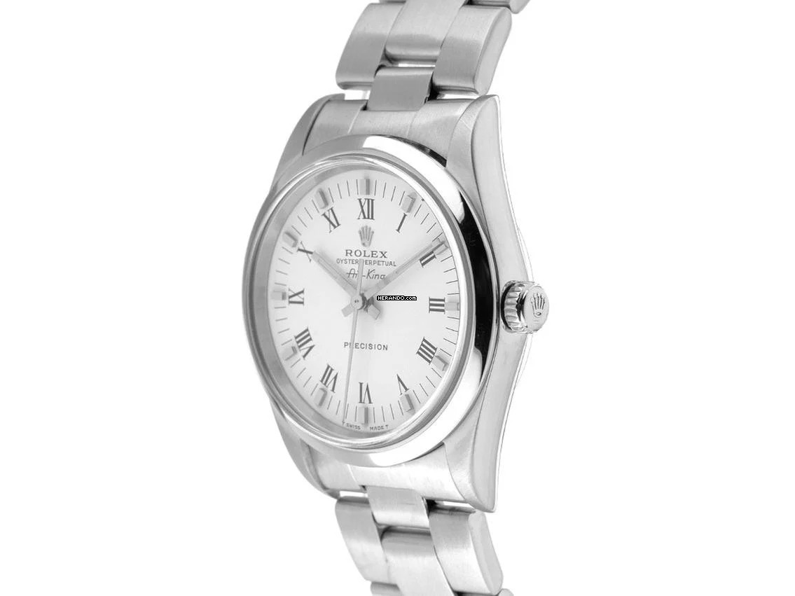 Thumbnail von Rolex Air King Precision Ref.14000 1990 Box&Beschreibung sehr gut Vintage