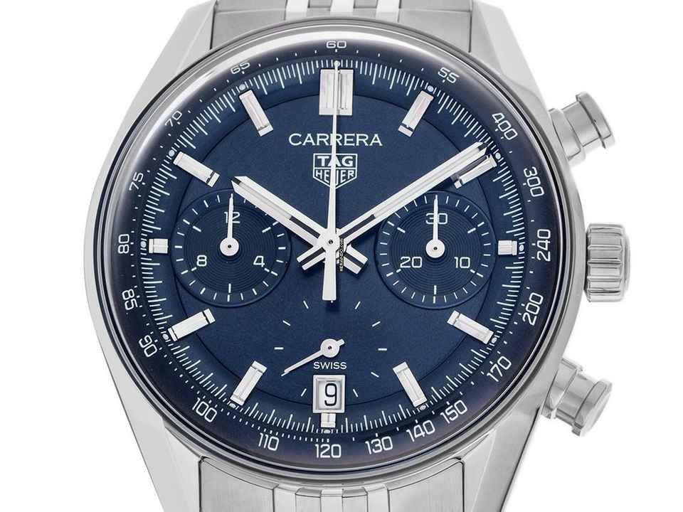  TAG Heuer Carrera Chronograph Ref.CBS2212.BA0048 2025 Full Set Ungetragen 
