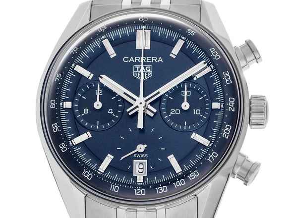  TAG Heuer Carrera Chronograph Ref.CBS2212.BA0048 2025 Full Set Ungetragen 