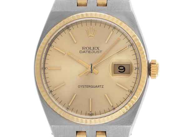  Rolex Datejust Oysterquartz Ref.17013 1979 Box&Beschreibung sehr gut Vintage  