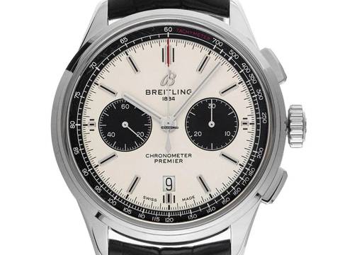  Breitling Premier B01 Ref.AB0118221G1P1 2019 Box&Beschreibung wie Neu Vintage </h1> 