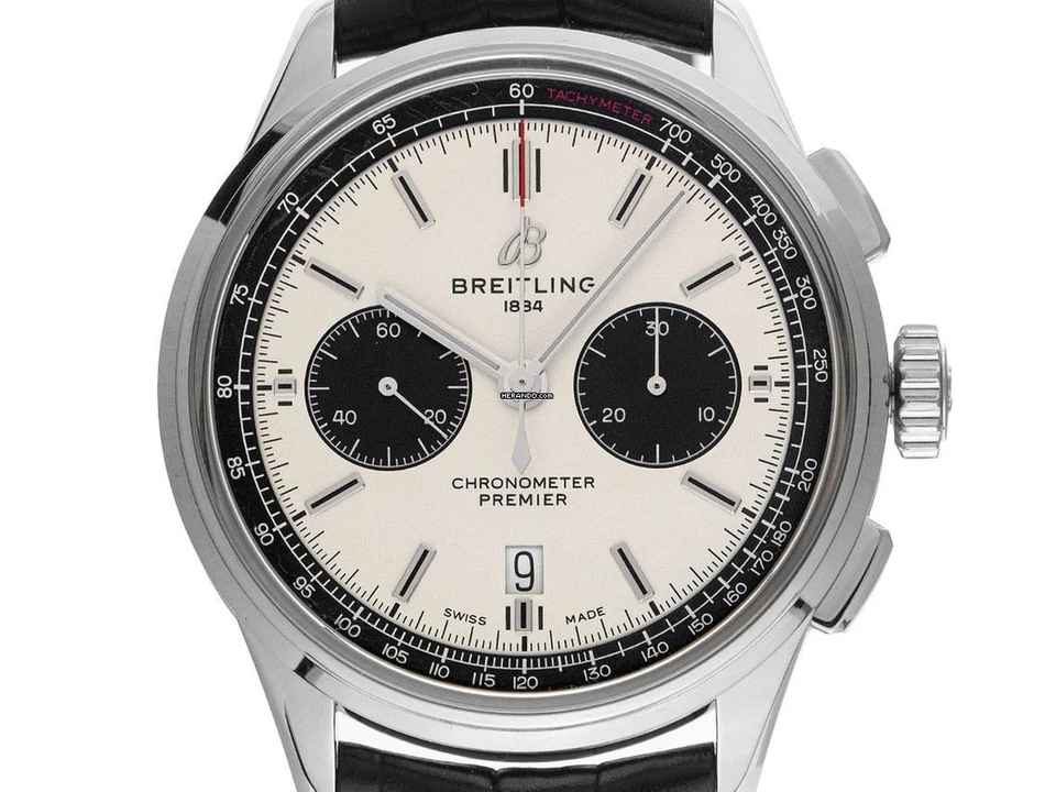  Breitling Premier B01 Ref.AB0118221G1P1 2019 Box&Beschreibung wie Neu Vintage </h1> 