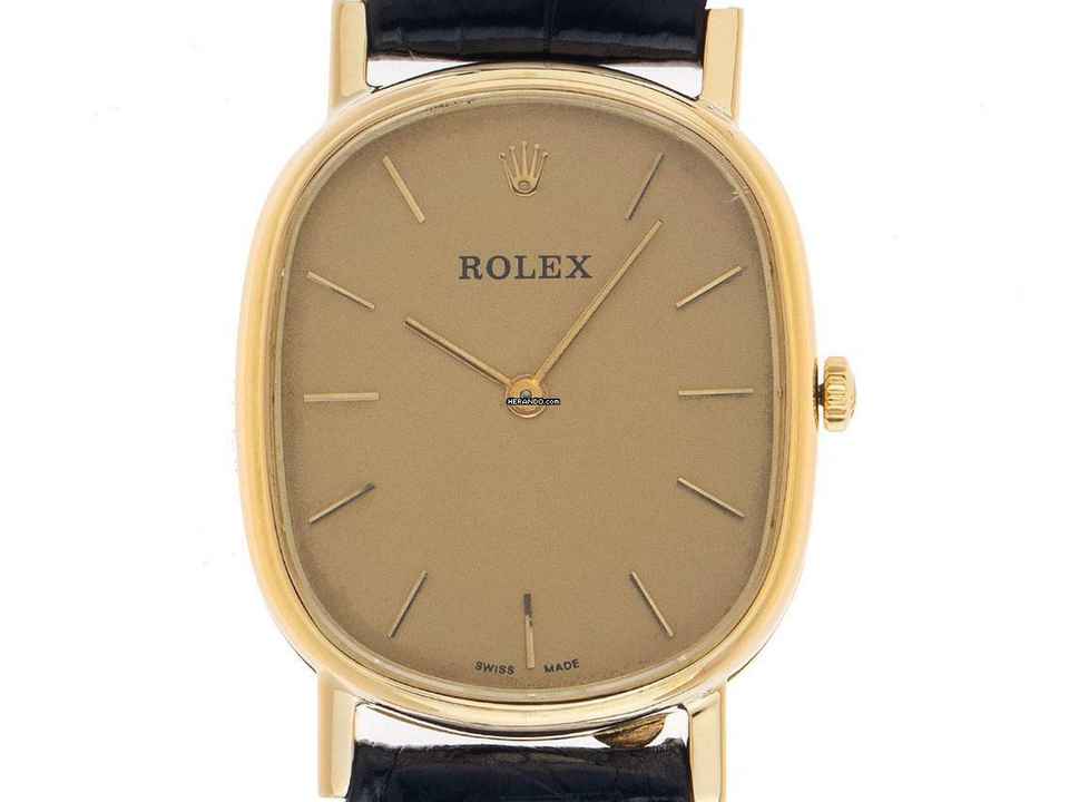  Rolex Cellini Ref.4112 1975 Box&Beschreibung sehr gut Vintage </h1> 
