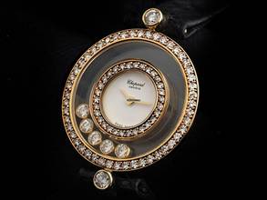 Thumbnail von Chopard Happy Diamonds Ref.4097 1995 original Box sehr Gut Vintage