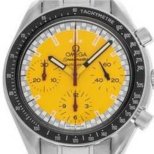 Thumbnail von Omega Speedmaster Reduced Michael Schumacher Edition Ref.3510.12.00 1995 Full Set sehr gut Vintage </h1>