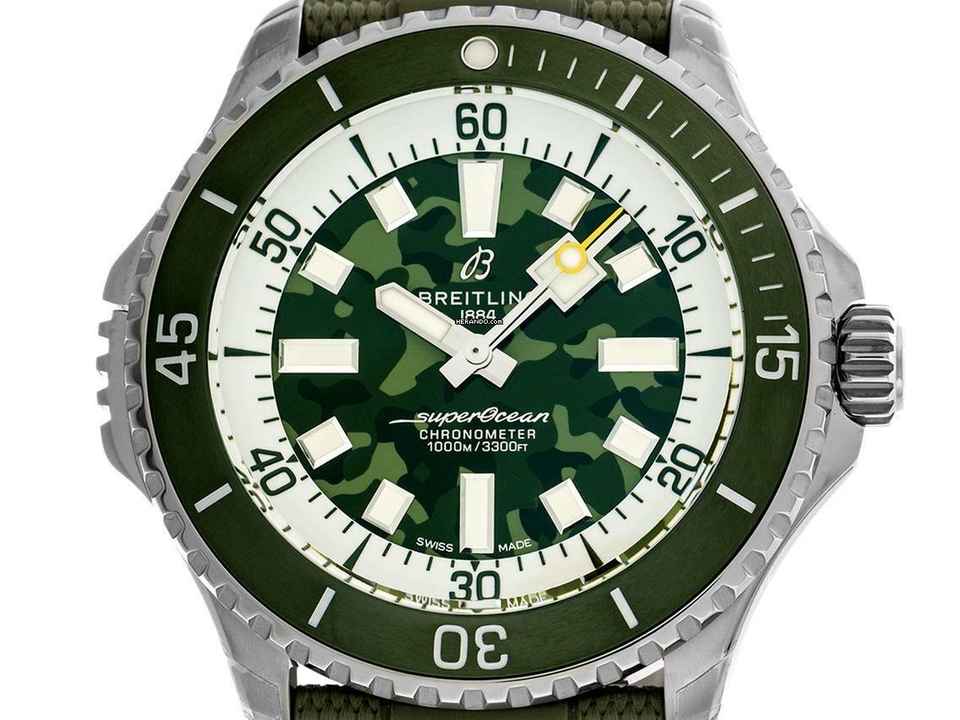  Breitling Superocean Automatic Super Diver Ref.E10379D31L1S1 2024 Full Set Ungetragen 