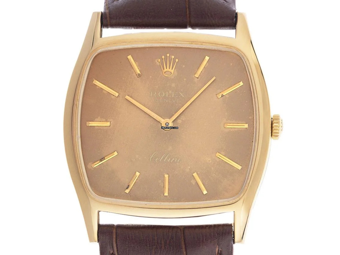  Rolex Cellini Ref.4112 1975 Box&Beschreibung sehr gut Vintage </h1> 