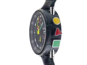 Thumbnail von Alain Silberstein Krono Bauhaus Limitiert Ref.LW05100 2008 sehr gut Vintage </h1>