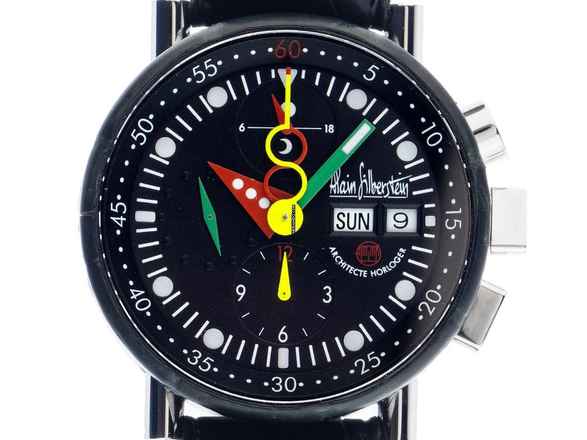  Alain Silberstein Krono Bauhaus Limitiert Ref.LW05100 2008 sehr gut Vintage </h1> 