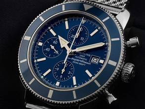 Thumbnail von Breitling Superocean Heritage Chronograph Ref.A13320 2012 Full Set wie Neu Vintage </h1>