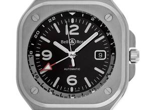 Thumbnail von Bell & Ross BR 05 GMT Black Ref.BR05G-BL-ST-SST 2024 Full Set Neu