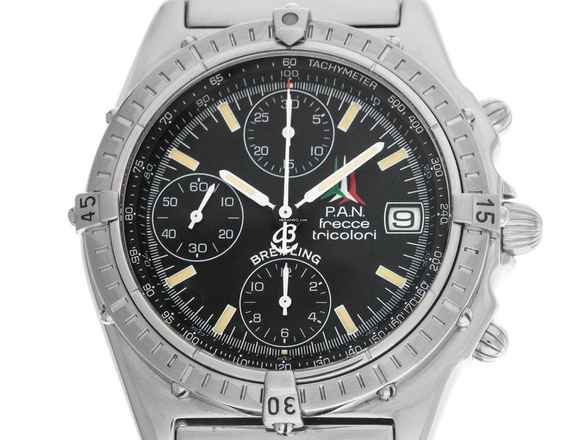  Breitling Chronomat Pan Frecce Tricolore Ref.A13050.1 1998 original Box sehr Gut Vintage </h1> 