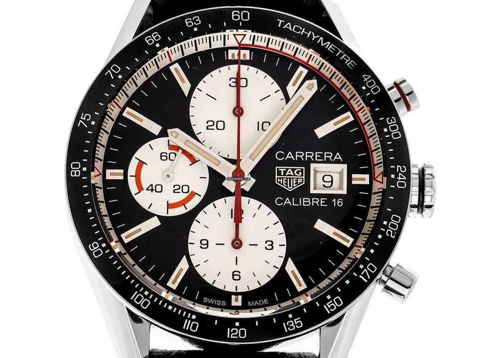  TAG Heuer Carrera Calibre 16 Ref.CV201AP.FC6429 2023 Full Set Ungetragen 