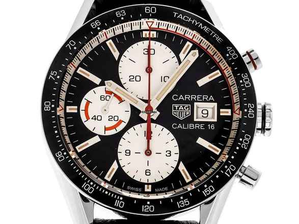  TAG Heuer Carrera Calibre 16 Ref.CV201AP.FC6429 2023 Full Set Ungetragen 