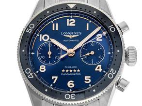 Thumbnail von Longines Spirit Flyback Chronograph Ref.L3.821.1.49.6 2024 Full Set Ungetragen