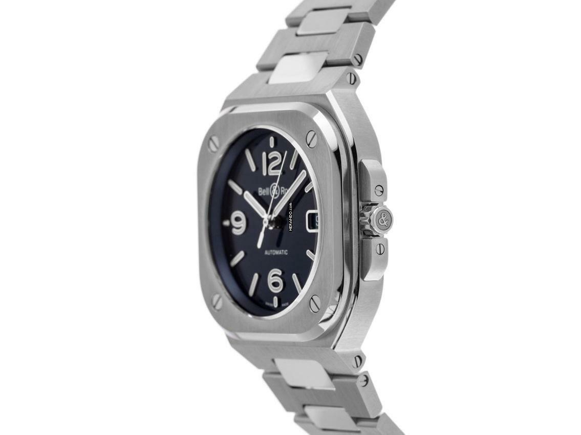 Thumbnail von Bell & Ross BR 05 Blue Ref.BR05A-BLU-ST/SST 2024 Full Set Neu