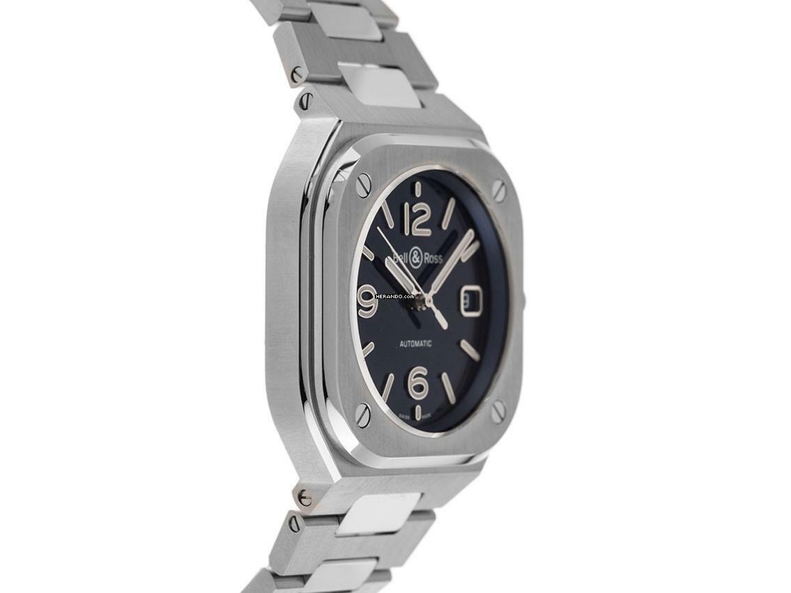 Thumbnail von Bell & Ross BR 05 Blue Ref.BR05A-BLU-ST/SST 2024 Full Set Neu