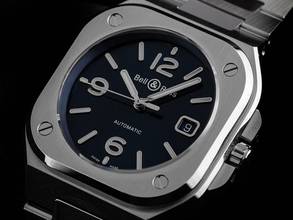 Thumbnail von Bell & Ross BR 05 Blue Ref.BR05A-BLU-ST/SST 2024 Full Set Neu