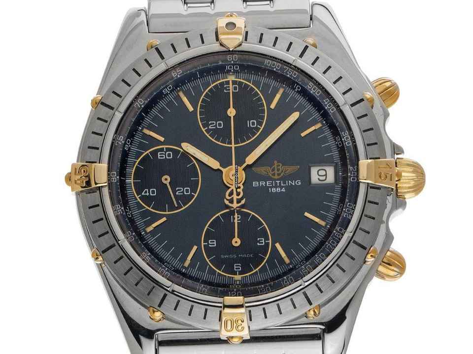  Breitling Chronomat Ref.B13048-071 1993 Full Set sehr gut Vintage 