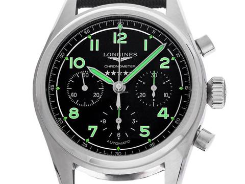  Longines Spirit Chronograph Ref.L3.829.1.53.2 2025 Full Set Ungetragen 