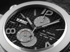 Thumbnail von U-Boat Classico 45 Titanium Tungsten Black Ref.3004 Full Set Neu