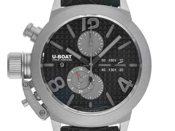  U-Boat Classico 45 Titanium Tungsten Black Ref.3004 Full Set Neu 