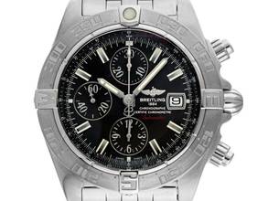 Thumbnail von Breitling Galactic Chronograph Ref.A13364 2012 Box&Beschreibung wie Neu Vintage