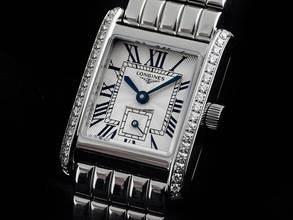 Thumbnail von Longines DolceVita Mini Dolcevita Lady Diamanten Ref.L5.200.0.71.6 2024 Full Set Ungetragen