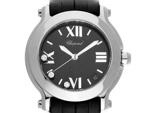  Chopard Happy Sport Diamonds Ref.278475-3014 2012 Box&Beschreibung wie Neu Vintage </h1> 