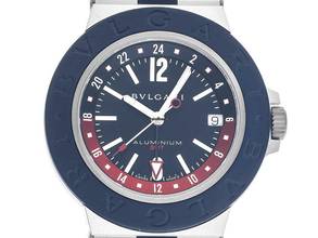 Thumbnail von Bulgari Aluminium GMT Ref.103554 2024 Full Set Ungetragen