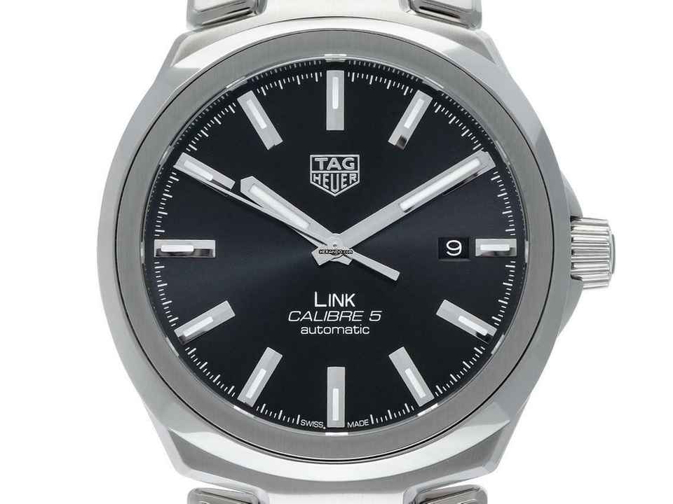  TAG Heuer Link Calibre 5 Date Ref.WBC2110.BA0603 2025 Full Set Ungetragen 