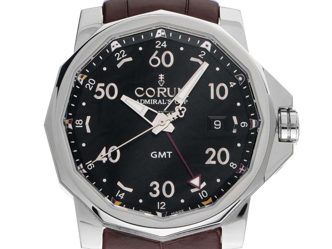Corum Admiral's Cup GMT Ref.01.0055 2015 Full Set sehr gut Vintage </h1>